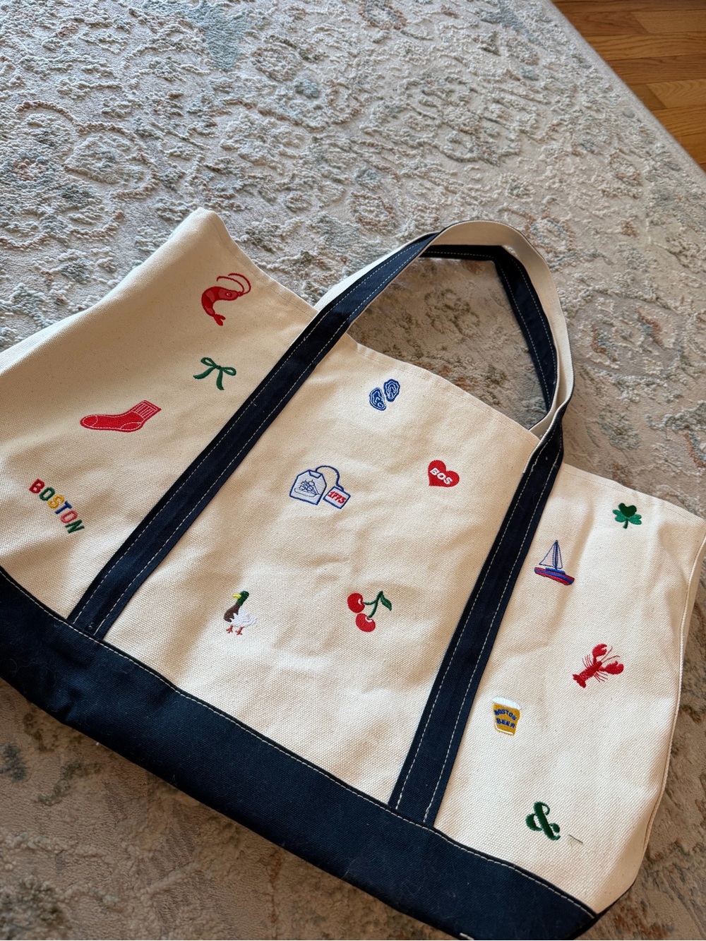 Boston Tote Bag! Alice & Wonder - Picture 5 of 8